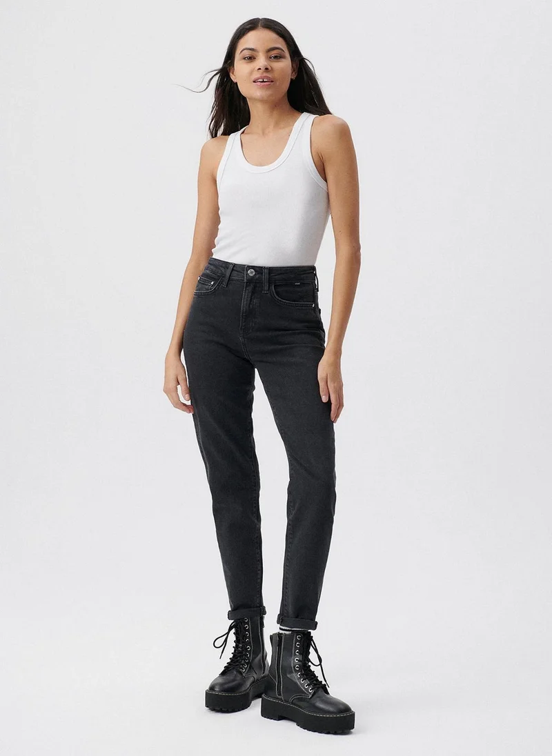 MAVI Cindy Mid Smoke Denim Jean Pants
